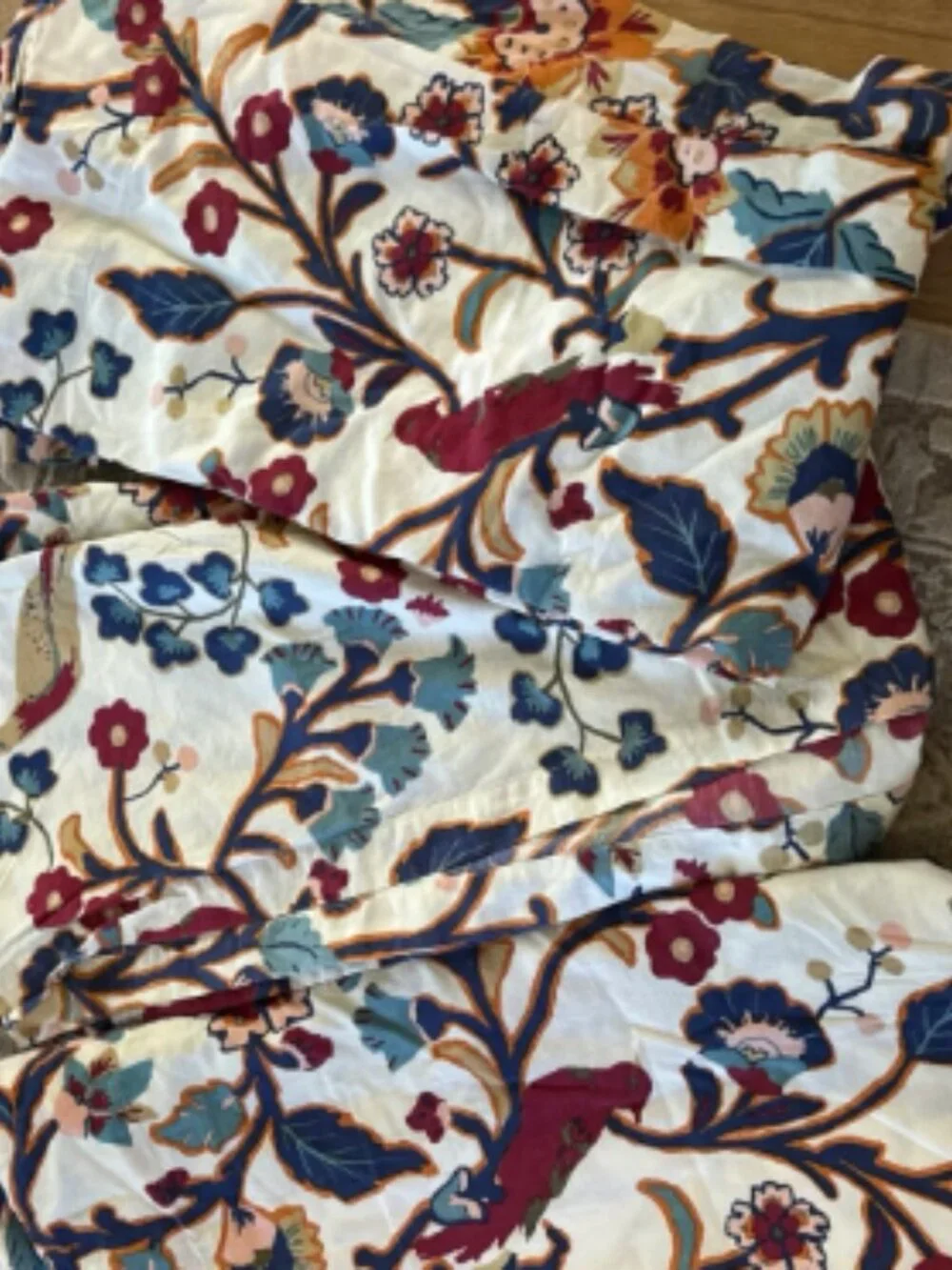 Anthropologie WELLES 50W x 108L Semi-Sheer Drape